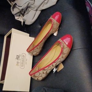 Vintage Coach Slip-ons